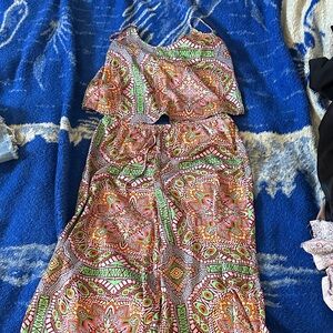 Forever 21 Multicolor Geometric Print suit women’s